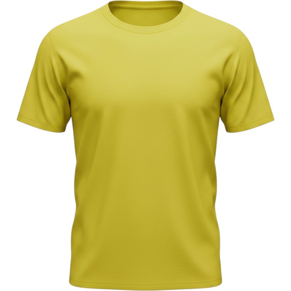 Nodarshes Kids Neon Yellow Short Sleeve Athletic Shirt Size 12-14Y Stretchy Top